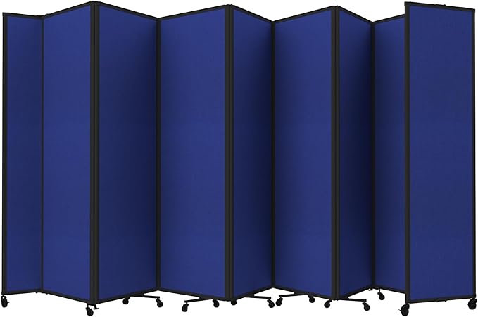 Versare Room Divider 360 Portable Wall Partition | Folding Panels | Large by VERSARE
