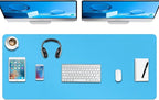 Boutilon Leather Desk Pad Protector, Non-Slip Mouse Pad, Laptop Desk Pad by Boutilon