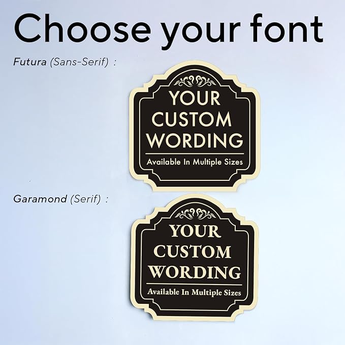 Custom Decorative Outdoor Metal Sign - Image 9