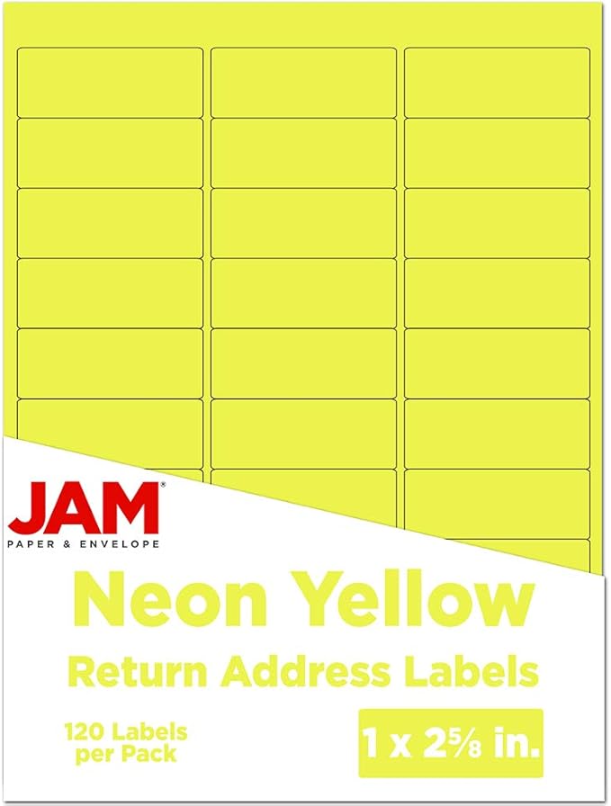 JAM PAPER Return Address Labels by JAMPaper