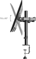 Rocelco 46" Height Adjustable Corner Standing Desk Converter - Image 8