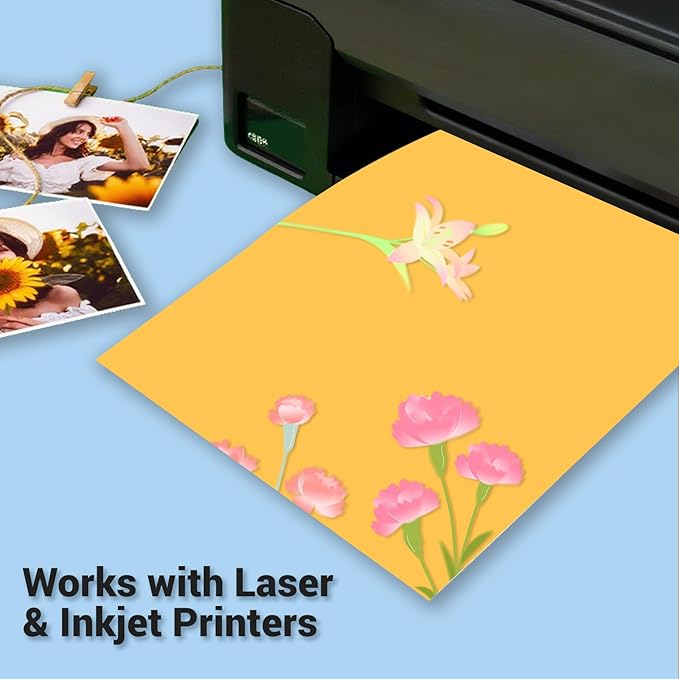 Cardstock 8.5 x 11, Thick Printer Paper 75 lb/200 gsm, 40 Sheets Card Stock - Image 5