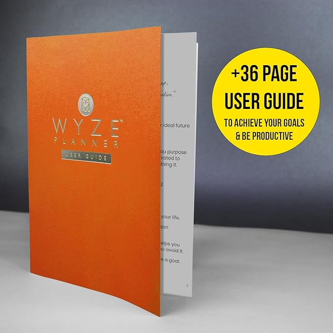 Wyze Planner Undated Daily Planner – 1-Year B5 Productivity Organizer - Image 5