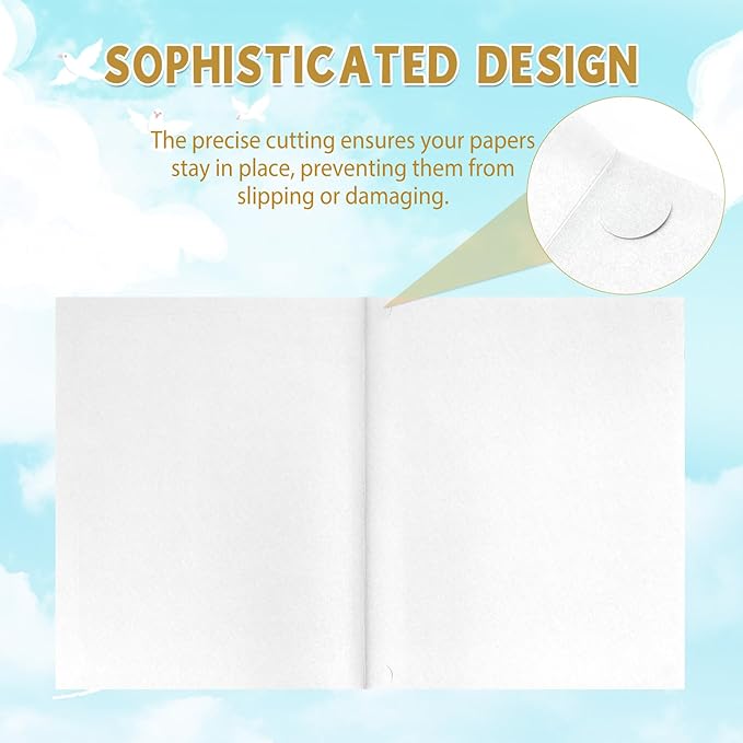 gisgfim 15Pcs Certificate Holders Diploma Covers Single Sided Gold Foil Border - Image 3