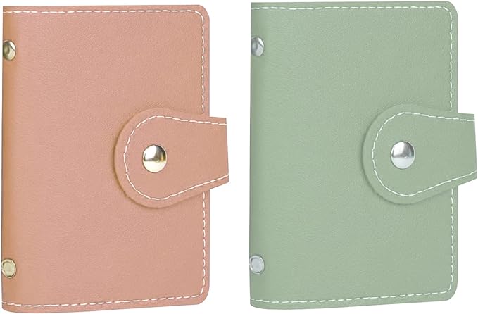 PRIVILLA 2 Pcs Credit Card Holder and business card holder，Sd Card Holder Each by PRIVILLA