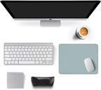 Auhoahsil Blue Mouse Pad, 12 x 10 Inch Square Mousepad, 3mm Thick Rubber Mouse - Image 3