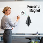 loukin 2 Pack Magnetic Whiteboard Cleaning Cloth, Dry Erase Cleaning Cloth - Image 2