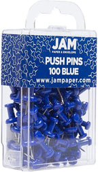 JAM PAPER Colorful Push Pins - Image 2