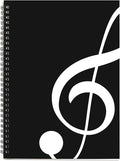 MAXCURY Blank Sheet Music Composition Manuscript Staff Paper Art Music Notebook by MAXCURY