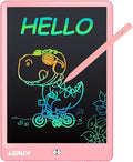 LCD Writing Tablet for Kids, 10 Inch Colorful Electronic Doodle Board, by ERUW