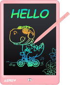 LCD Writing Tablet for Kids, 10 Inch Colorful Electronic Doodle Board, by ERUW