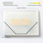 Expanding File Folder with Tabs, 13 Pockets File Organizer Accordion File - Image 2