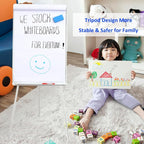 DexBoard 2-Pack 36 x 24 Inch Magnetic Dry Erase Easel Tripod Stand, Height - Image 5