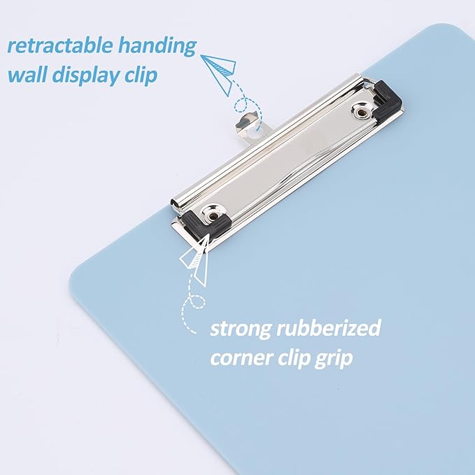 Principal Lines 16 Pack Plastic Clipboards - Image 4