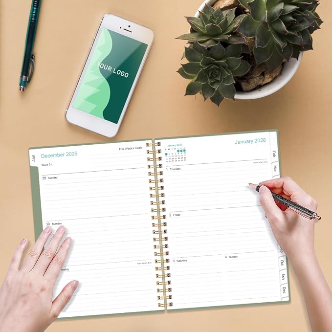 2026 Planner - Planner 2026 from January 2026 - December 2026, Weekly & Monthly - Image 7