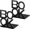 Book Ends,Bulk 1 Pair Bookends Folding Book Ends Metal Bookend (1 Pair)