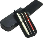 MIVLXLX Leather Triple Pen Case Pencil Pouch Holder - Image 8