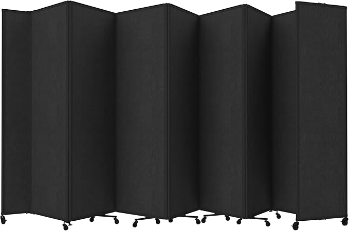 Versare Room Divider 360 Portable Wall Partition | Folding Panels | Large by VERSARE