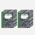 EcoNama Composition Notebooks Pack of 10 College Ruled 200 Pages 9.75"x7.5" by Econama