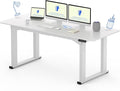 FLEXISPOT E6Q 4 Legs Standing Desk 71 x 32 Inch Adjustable Height Desk by FlexiSpot