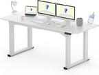 FLEXISPOT E6Q 4 Legs Standing Desk 71 x 32 Inch Adjustable Height Desk by FlexiSpot