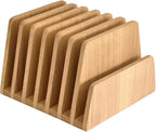 KIRIGEN Desktop File Document Holder Stand 7 Slots Mail Paper Organizer Desk by KIRIGEN