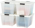 IRIS USA 54 QT Plastic Storage Box by IRISUSA
