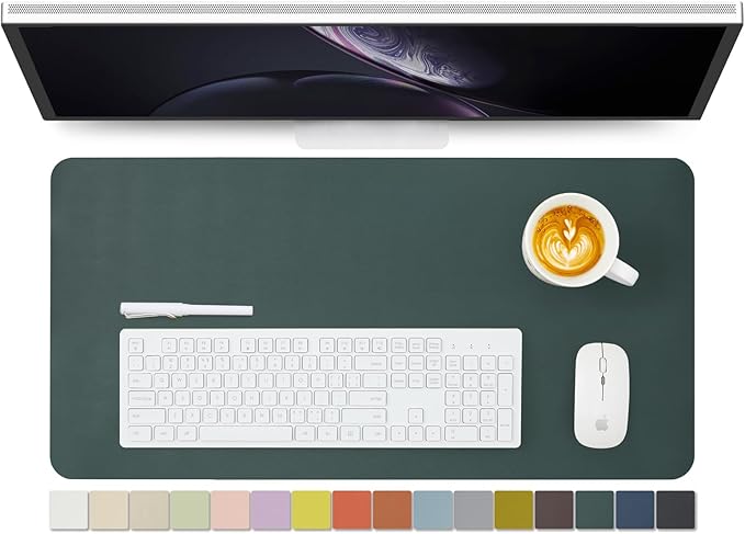 Leather Desk Mat by HOMIEAZICOZI