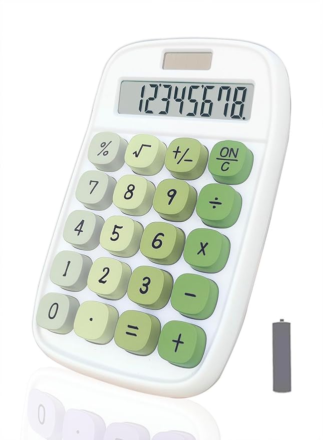 Mechanical Calculator, BTSEYAW Dual Power Calculator by BTSEYAW