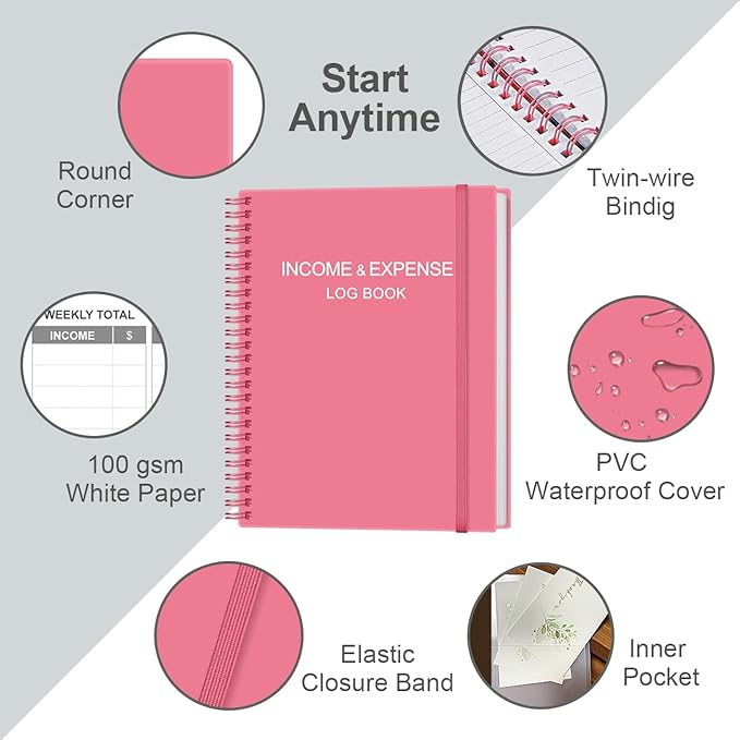 Heveboik Income & Expense Log Book - Image 2