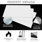 Roowest 4 Pcs 12 x 16 Inch, 1/8 Inch Thick White Acrylic Sheets Plastic Panels - Image 7
