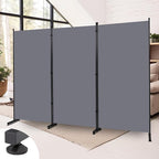 Room Divider 6FT Single Panel Privacy Screen, Portable Room Partitions and by HOMSCREENER