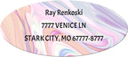 Made in USA Custom Return Address Stickers Labels Customized Mailing Label by HOOKAH+SUN