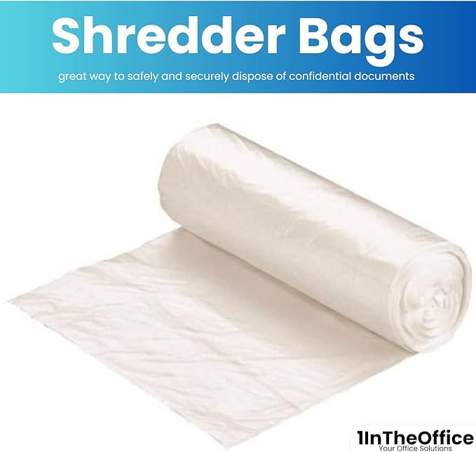 1InTheOffice Shredder Bags 15.8 Gallon, Paper Shredder Waste bags 15.8 Gal. - Image 3