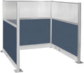 Versare Pre-Configured Hush Panel Electric Cubicle | Workstation Divider Walls by VERSARE