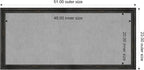 Amanti Art Black Framed Magnetic Board 23x51 Oversize Vision Board - Image 4