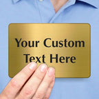SmartSign Custom Brass Sign - Image 3