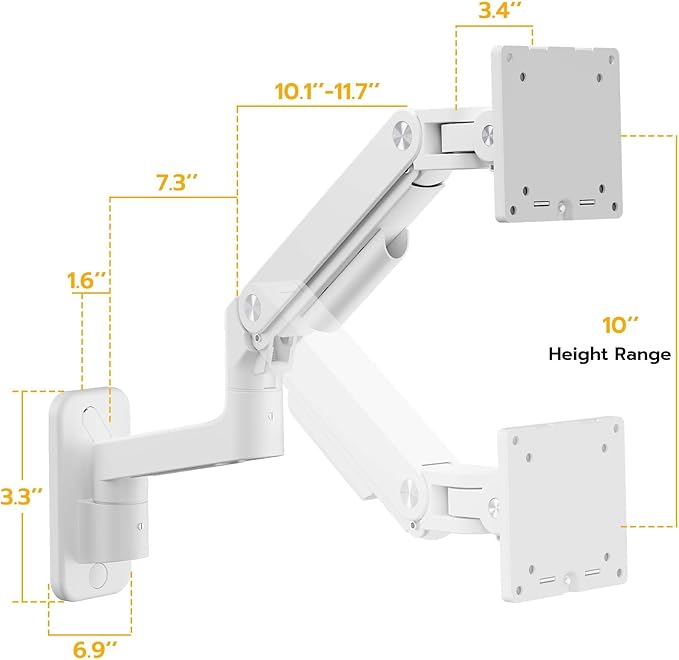ARES WING Wall Mount Monitor Arm - Image 8