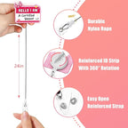Aoryalps Retractable Badge Reel Holder Retractable - Image 5