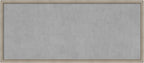 Amanti Art Silver Framed Magnetic Board 22x50 Oversize Vision Board by AmantiArt