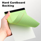 AILZFEI 6pcs Small Note Pad 5x8 College Ruled Green Legal Pads Paper Notepads 6 - Image 6