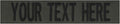 Custom Uniform Name Tapes Solid Colors. Olive Drab Webbing, 5 Inch Hook Fastener by NORTHERNSAFARI