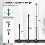 SMALLRIG Camera Desk Mount C Stand, Tabletop C Clamp - Image 3