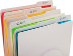 DYMO Authentic LW 1-Up File Folder Labels DYMO Labels for LabelWriter Label Printers White 9/16" x 3-7/16" 2 Rolls of 130 (260 Total) (Pack of 10)