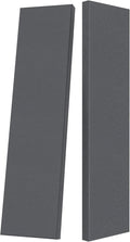 2” Thick Acoustic Panels with Hanging Brackets to the Wall, Medium Grey by UMIACOUSTIC