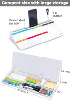 Varhomax Glass Weekly Dry Erase Desk White Board, Desktop to Do List Planner - Image 5