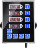 Precision Kitchen Timers for Cooking – 4 Channel Commercial Kitchen Timer by YOOYIST