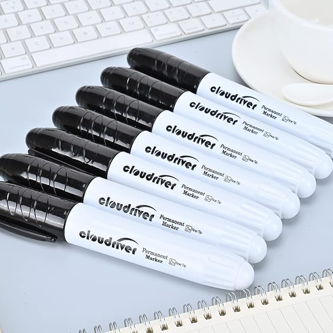 cloudriver Jumbo Size Permanent Markers, 20 Pack, Large Permanent Markers - Image 7