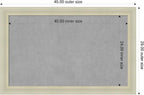 Amanti Art Silver Framed Magnetic Board 29x45 Large Vision Board - Image 2