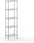 Regal Altair 14" Deep x 24" Wide x 86" Height Wire Shelving Kit | 5-Tier | NSF by Regal+Altair